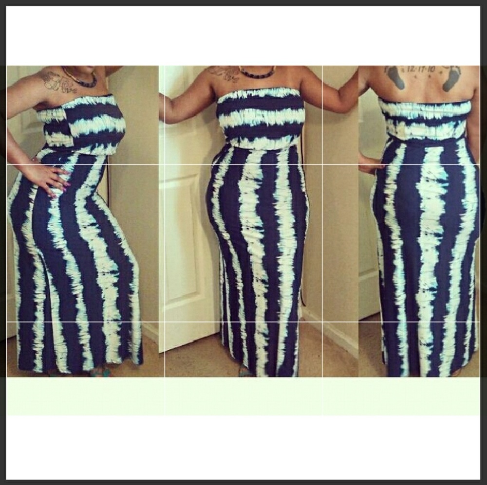 Trois Tye Dye Maxi Dress